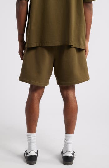 Fear of good God Essentials Fleece Shorts Olive - XS