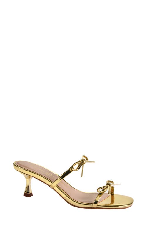 Chinese Laundry Maru Sandal In Gold