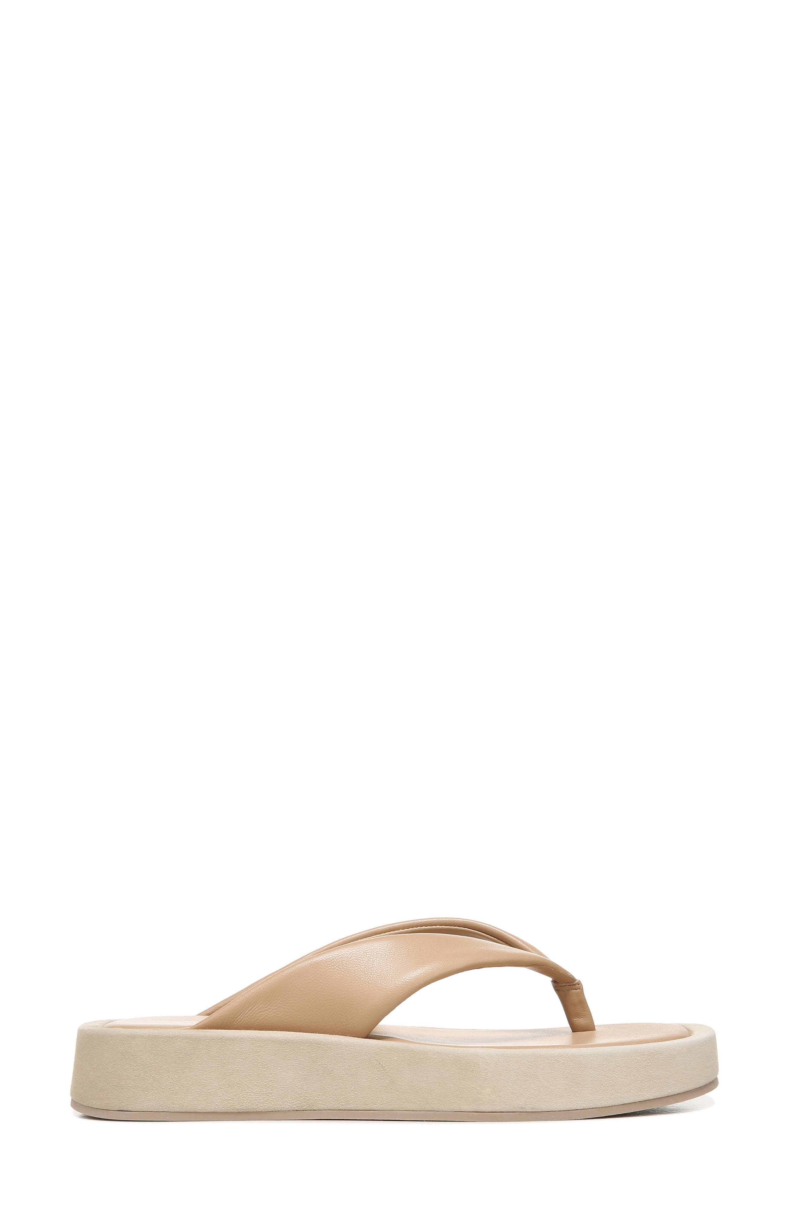 Nell Platform Flip Flop (Nordstrom Exclusive), Alternate, color, CAPPUCCINO