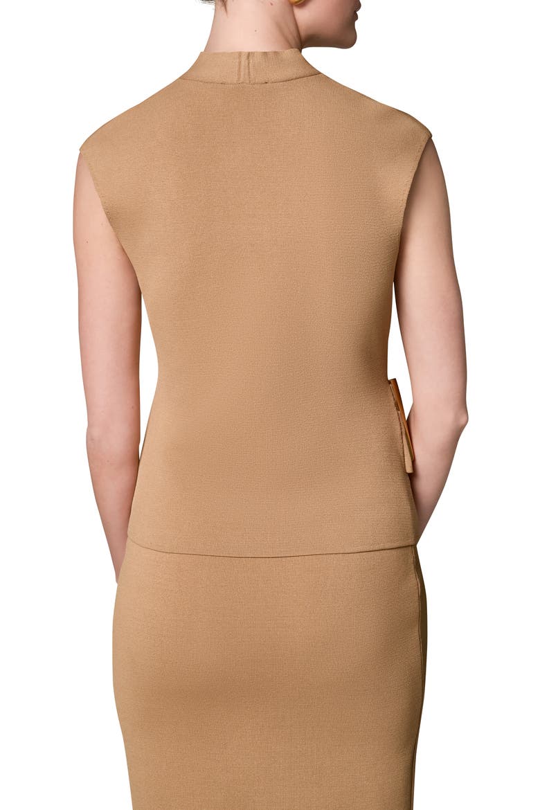 Faux Wrap Sweater, Alternate, color, FAWN