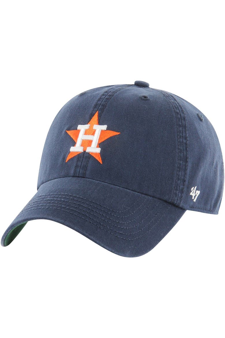 Men's '47 Navy Houston Astros Sure Shot Classic Franchise Fitted Hat, Alternate, color, Navy