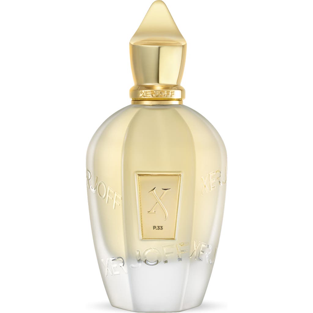 Xerjoff P.33 Blank Page Edition Perfume In Transparent