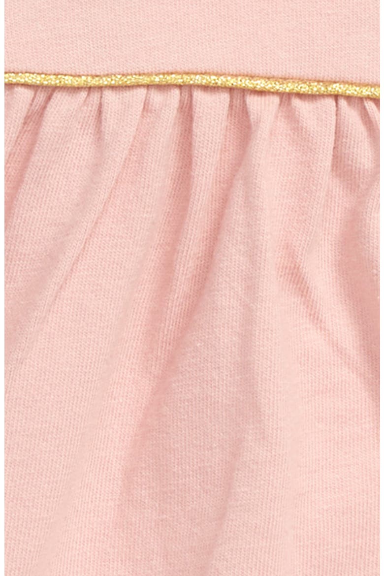 Appliqué Fairies Cotton Dress, Alternate, color, BOTO PINK FAIRIES