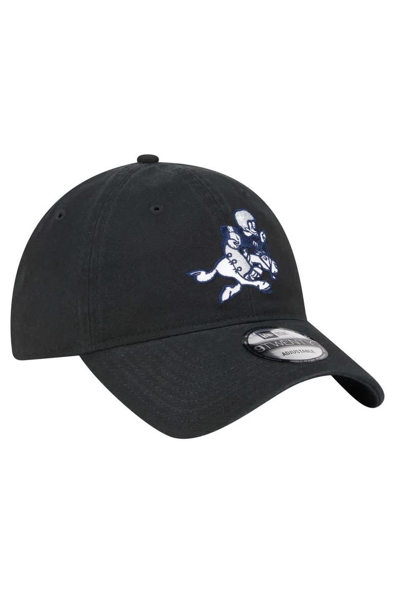 Men's New Era  Black Dallas Cowboys Main 9TWENTY Adjustable Hat, Alternate, color, Black