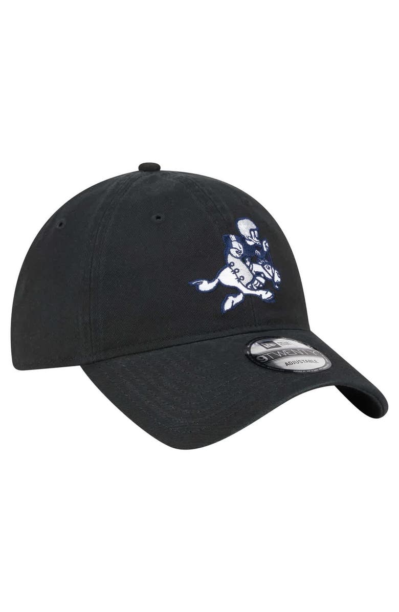 New Era Men's New Era Black Dallas Cowboys Main 9TWENTY Adjustable Hat, Alternate, color, Black