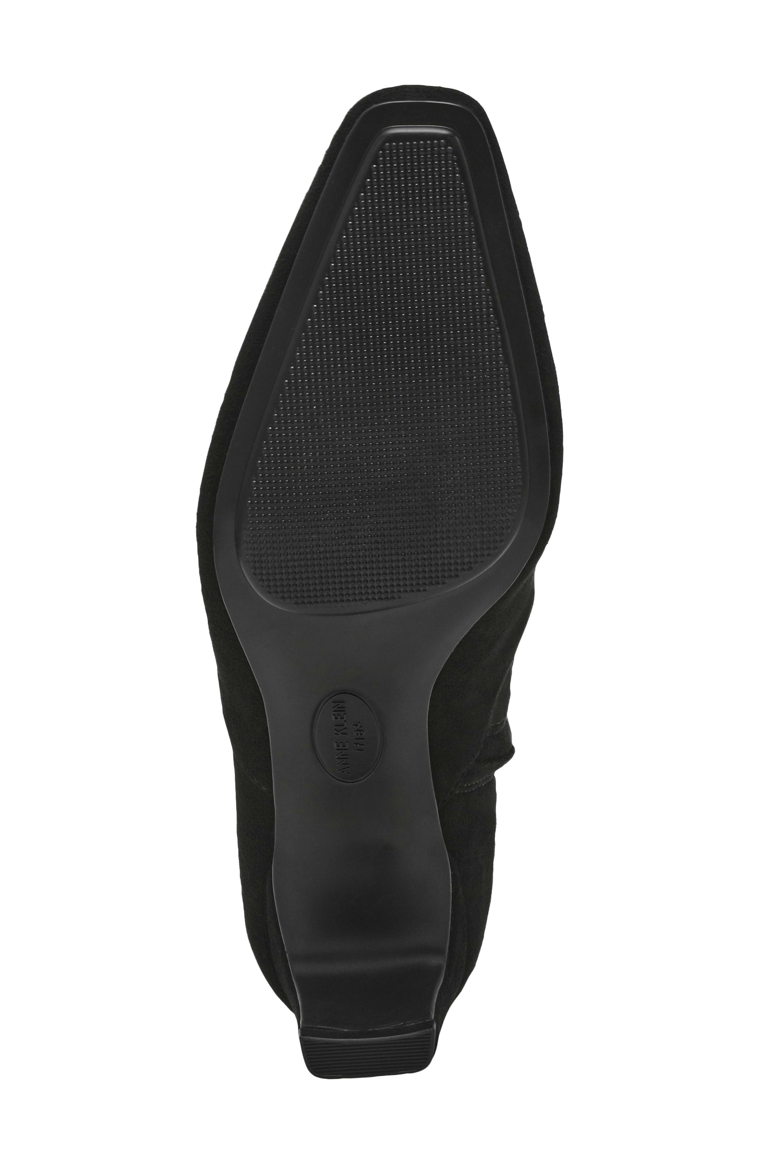 Anne Klein Iga Sock Bootie, Alternate, color, Black
