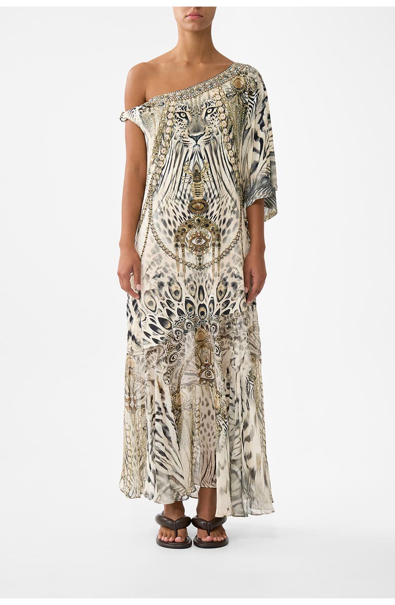 Camilla Twisted One Shoulder Dress, Main, color, Lady Lionheart