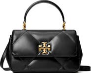 Tory Burch Kira Diamond Quilted Leather Top Handle Bag