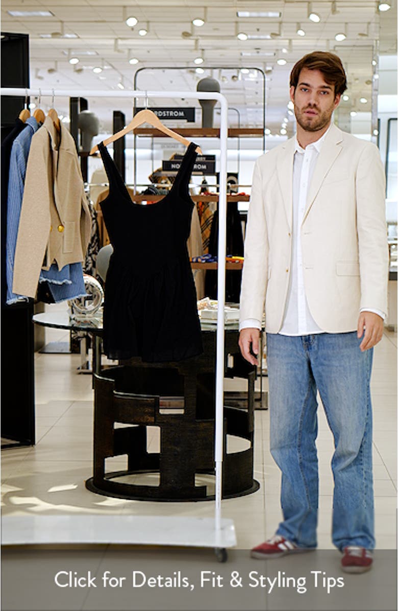 Juliette Sleeveless Fit & Flare Minidress, sales video thumbnail