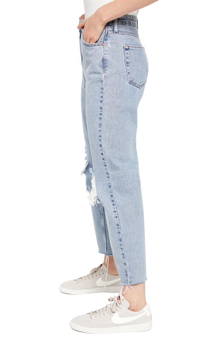 BDG Urban Outfitters Pax Ripped High Waist Jeans, Alternate, color,