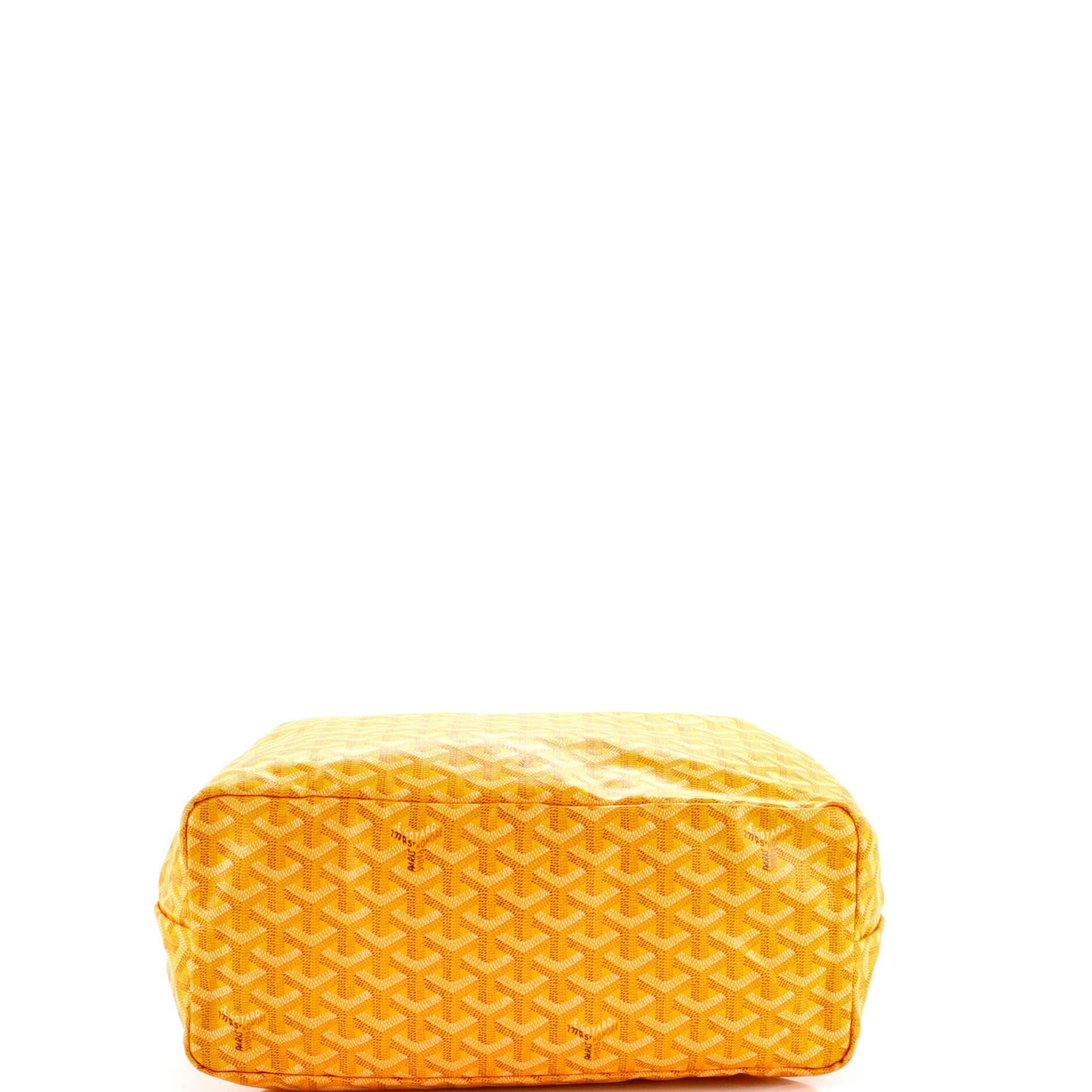 Pre-Owned Goyard Saint Louis Tote Coated Canvas PM, Alternate, color, Yellow