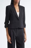Cinq à Sept Le Petit Khloe Crop Blazer