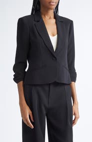 Cinq à Sept Le Petit Khloe Crop Blazer