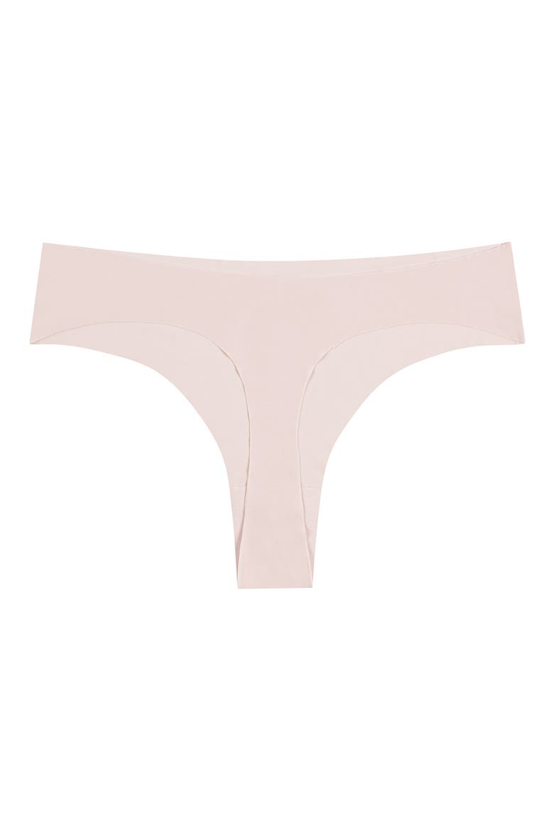 Soft Seamless Thong, Alternate, color, ROSE QUARTZ