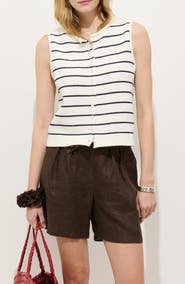 Alex Mill Taylor Stripe Cotton Vest