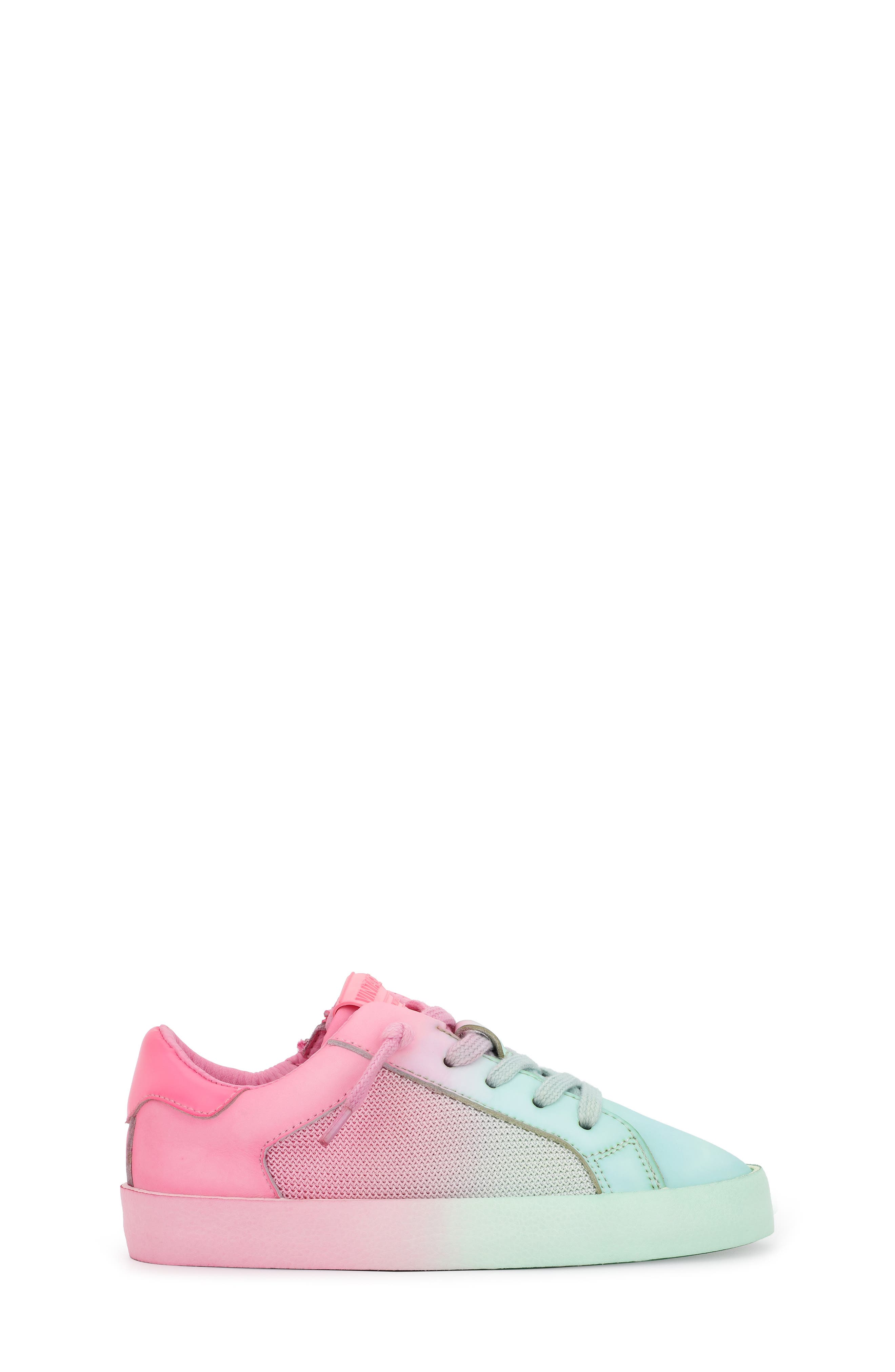 Vintage Havana Kids' Sam Water Resistant Sneaker, Alternate, color, Pink/ Green