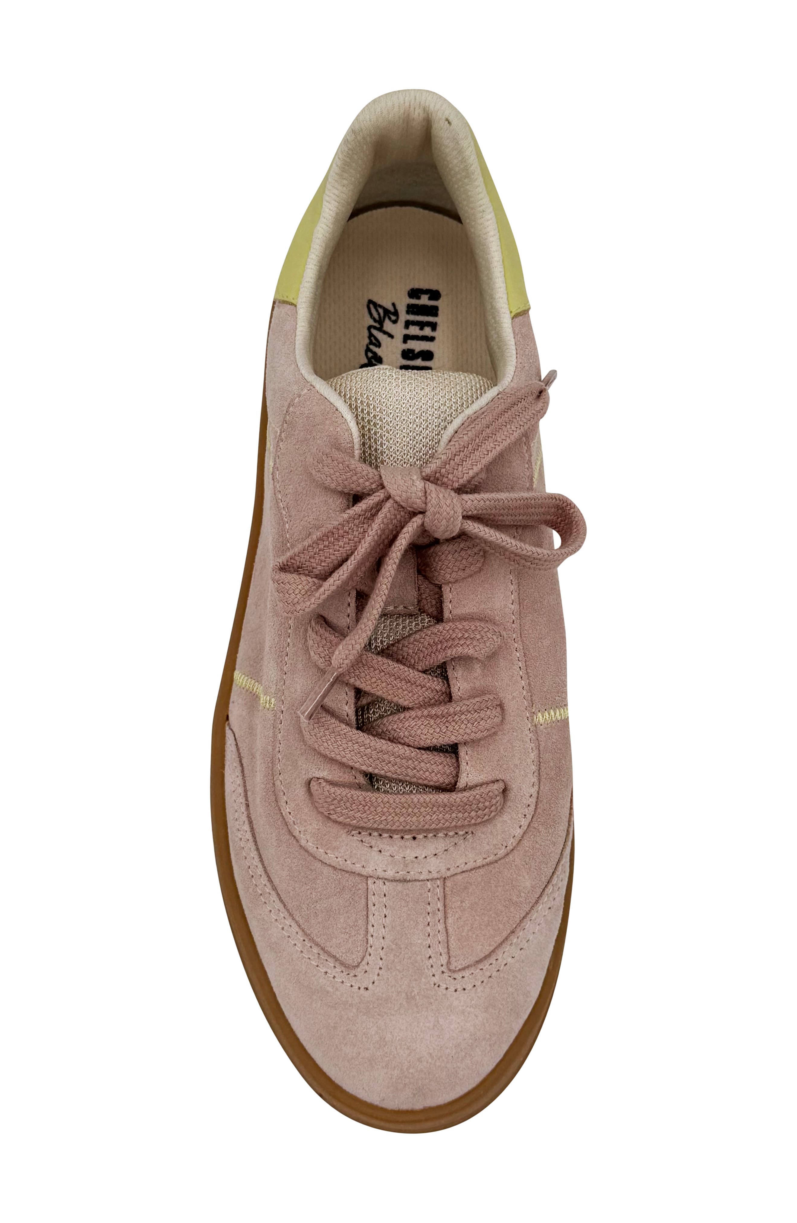 Moldova Low Top Sneaker, Alternate, color, PINK SUEDE