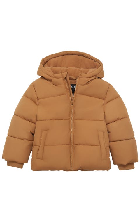 Fleece Lined Cloud Hooded Jacket (Toddler)