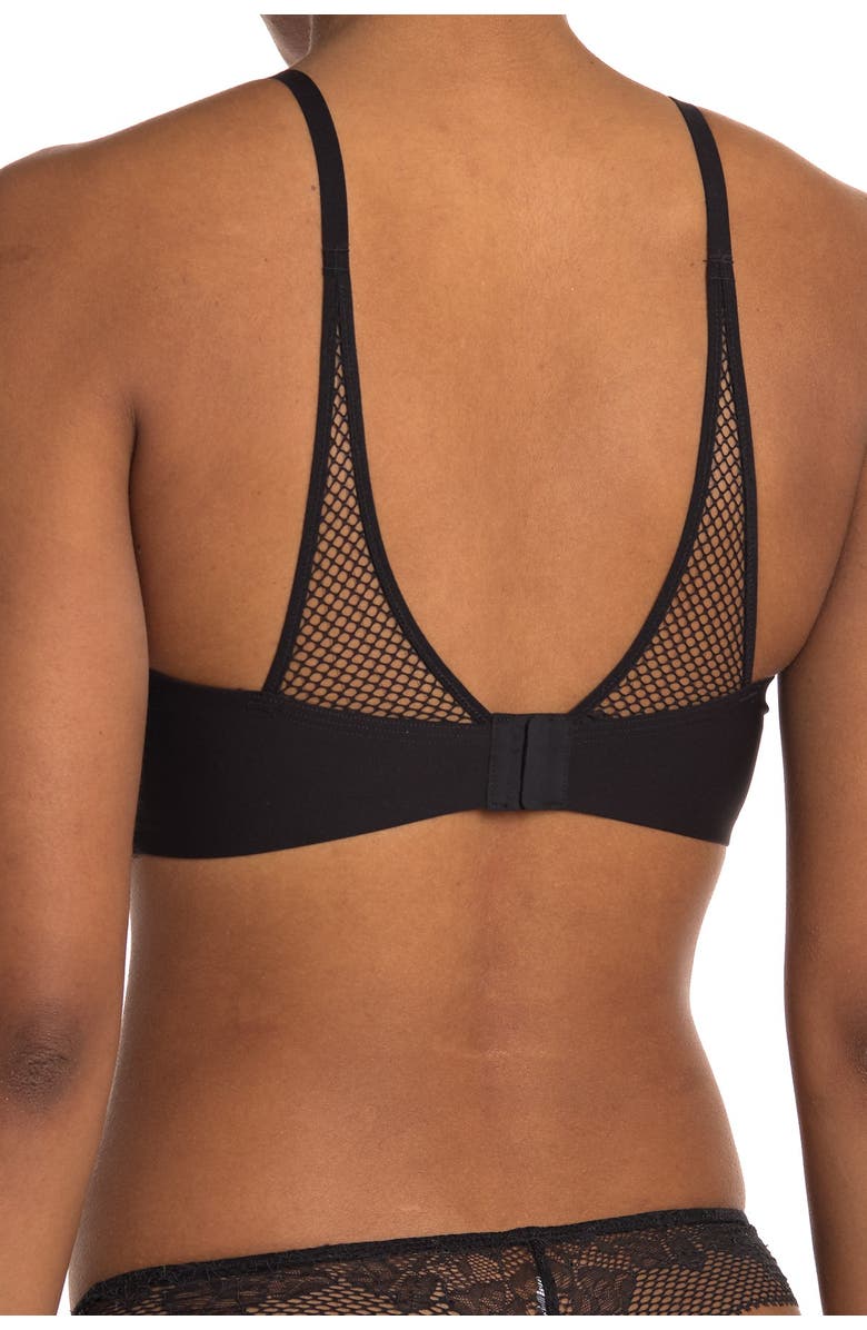 DKNY Soft Tech Mesh Bra, Alternate, color,