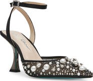 Betsey Johnson Livv Embellished Pointed Toe Pump