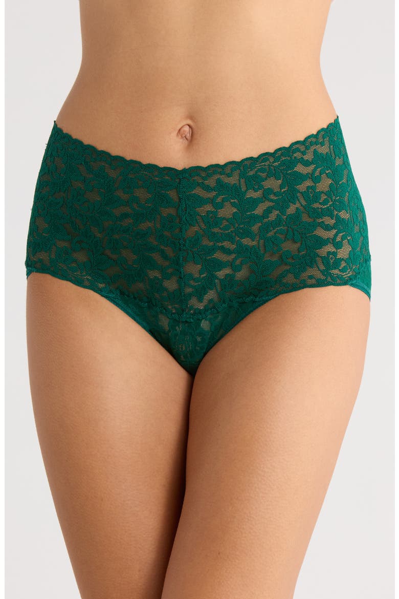 Retro V-Kini Briefs, Main, color, FOREST GREEN