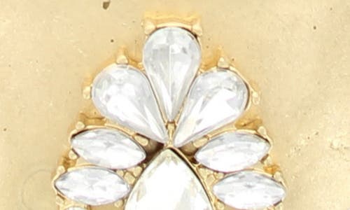 Olivia Welles Five Station Pentagon Necklace In Gold
