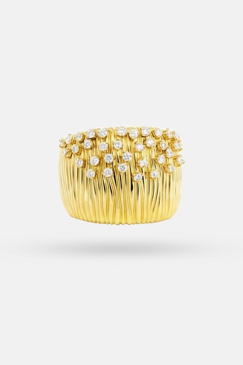 Golden Drip Ring, Alternate, color, Gold