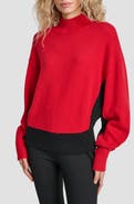 DKNY Colorblock Turtleneck Sweater