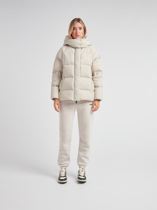 Jack1t Cloud Prime Hooded Down Jacket In White