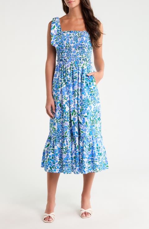 Mitzy Floral Cotton Sundress