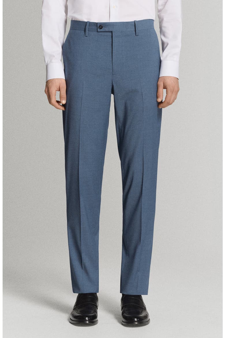 Milan Slim Fit Suit Pants, Main, color, INDIGO BLUE