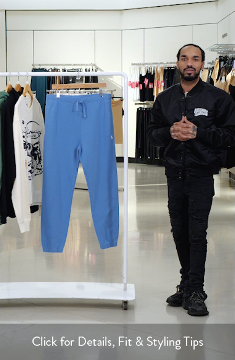 Cotton French Terry Sweatpants, sales video thumbnail