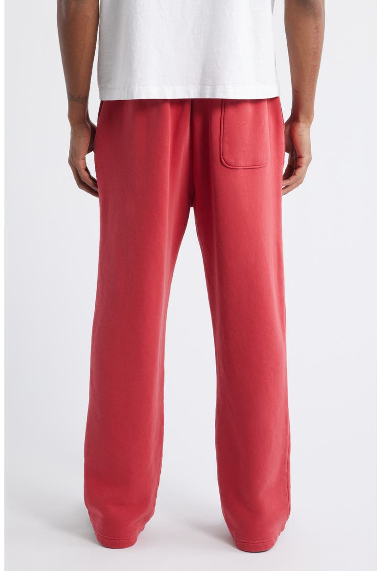 Core Organic Cotton Straight Leg Sweatpants, Alternate, color, VINTAGE CHERRY