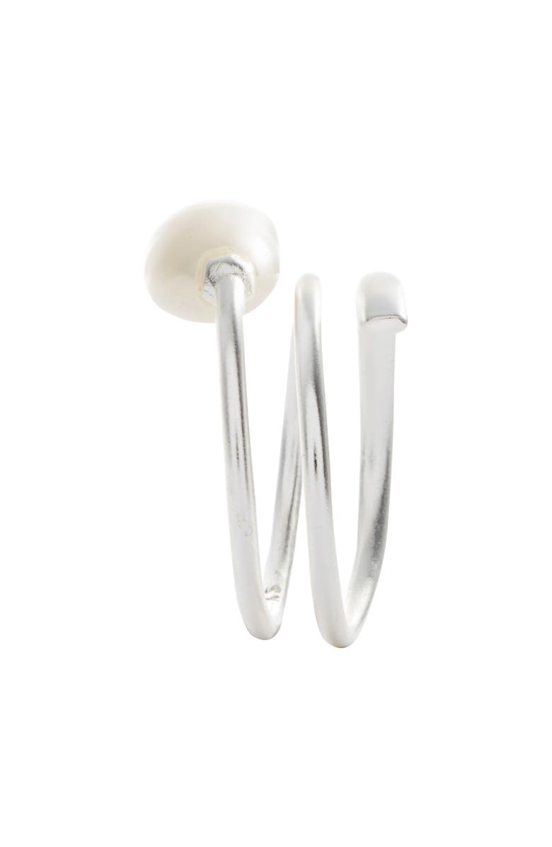 Kendra Scott Jayla Natural Pearl Ring, Alternate, color,