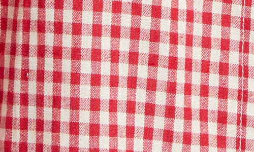 Princess Polly Toulouse Gingham Sleeveless Minidress In Pink