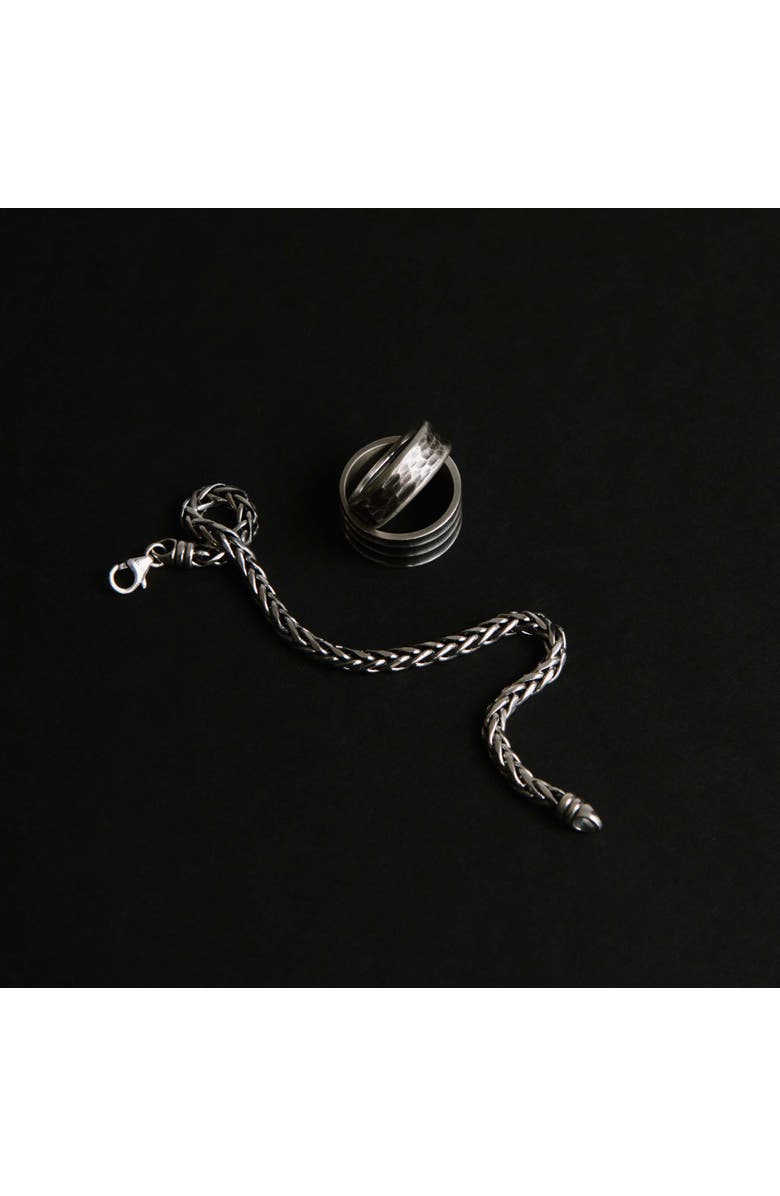 LOUPN Spiga Chain Bracelet, Alternate, color, Silver