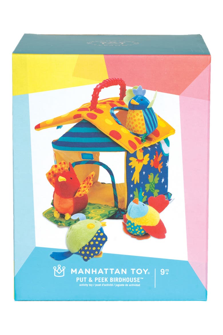 Put and Peek Birdhouse Toy, Alternate, color, MULTI-COLOR