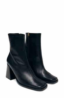 ALOHAS South Square Toe Ankle Boot