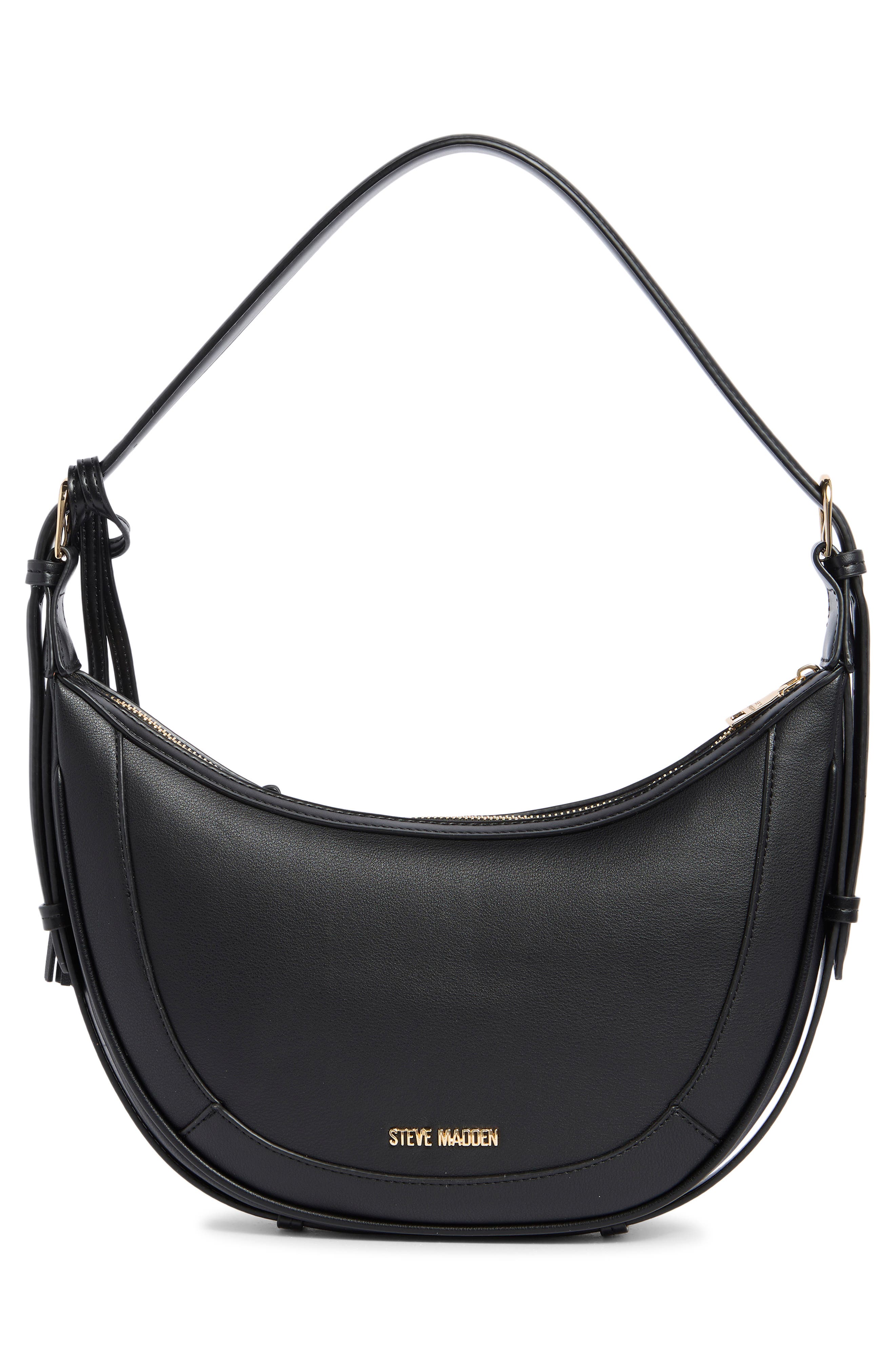 Steve Madden Carter Shoulder Bag, Alternate, color, Black