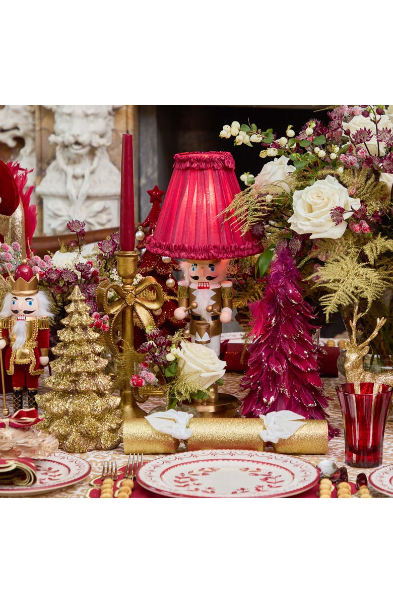 Mrs. Alice Burgundy Candles, Alternate, color, Red