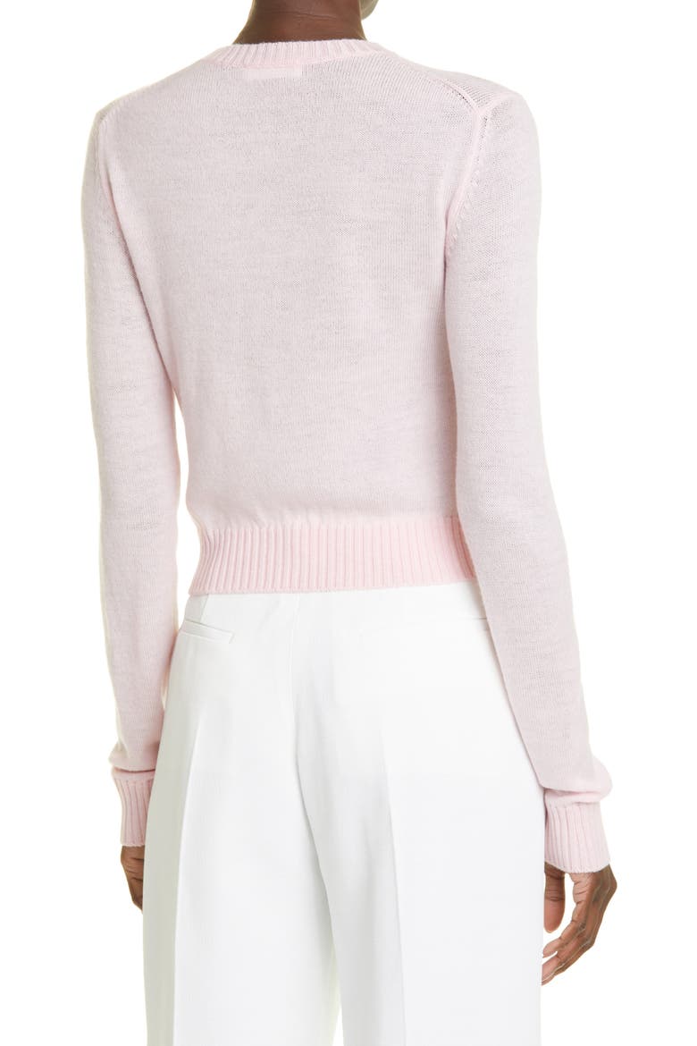 Superfine Wool Sweater, Alternate, color, MEDIUM PINK