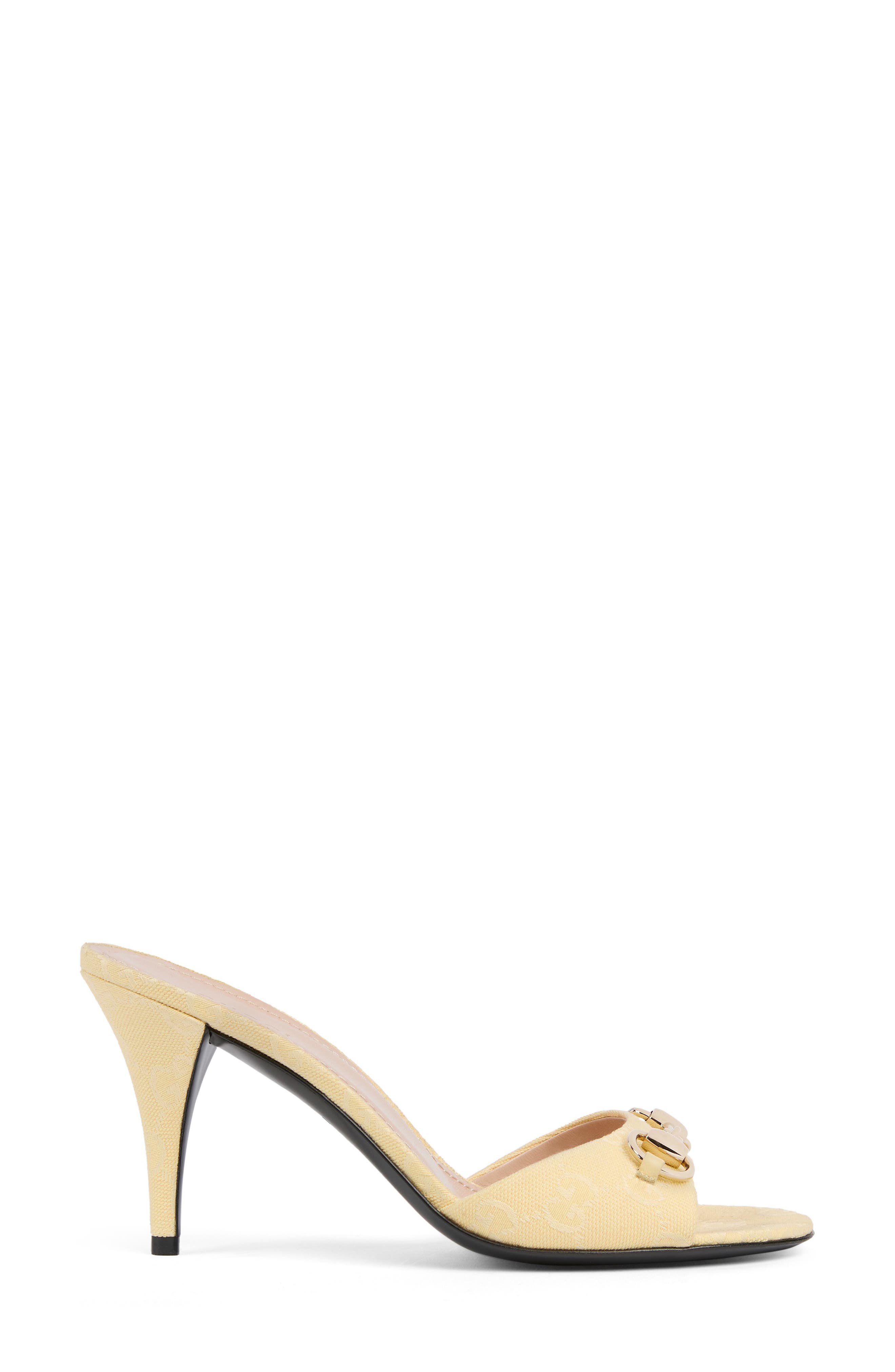 Erin Horsebit Slide Sandal, Alternate, color, YELLOW