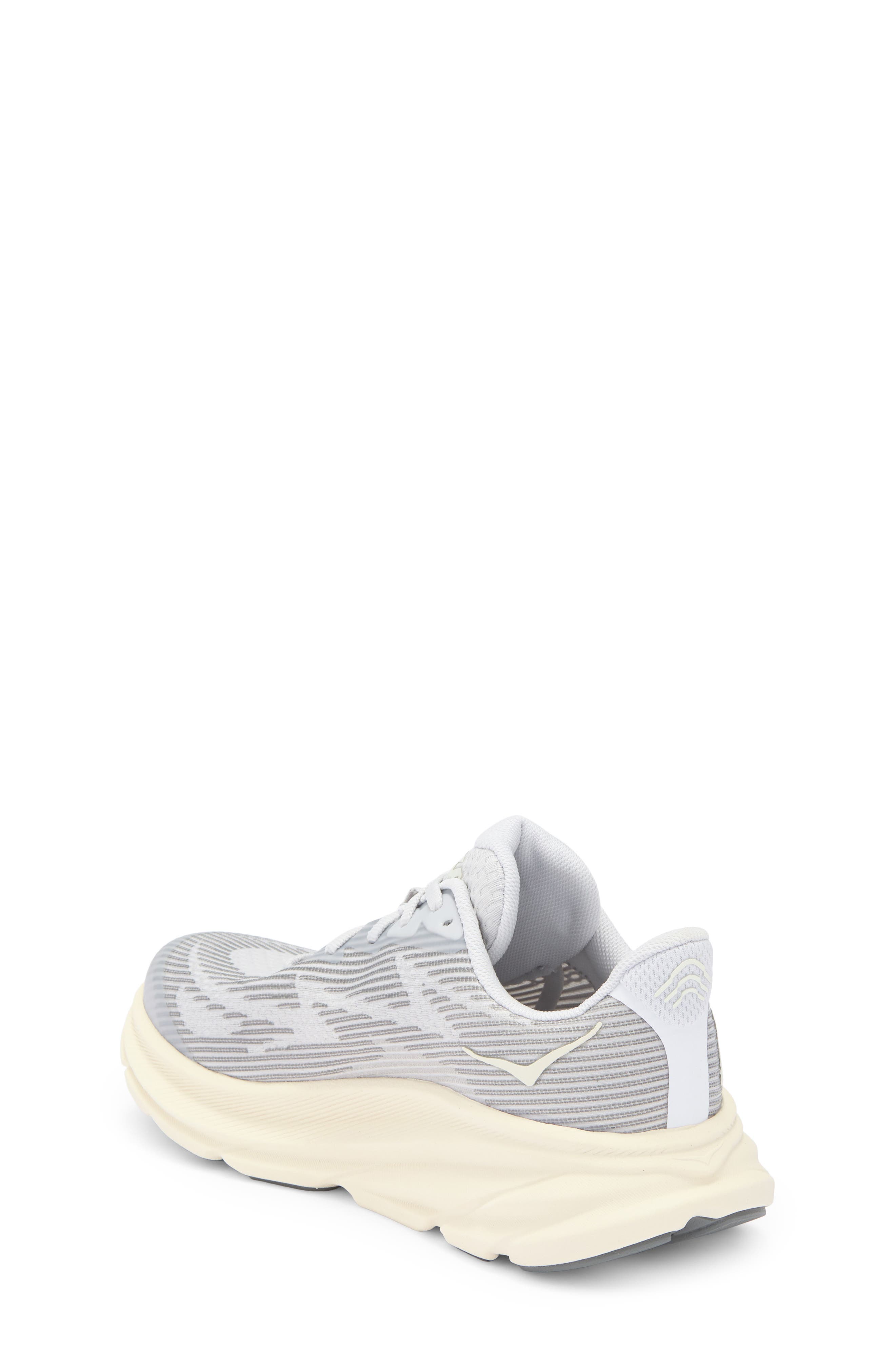Kids' Clifton Youth Running Shoe, Alternate, color, COSMIC GREY / ALABASTER