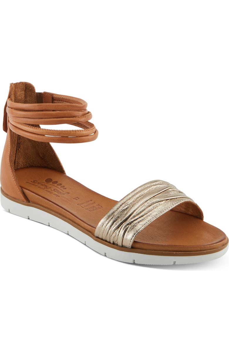 Spring Step Mexa Metallic Sandal, Main, color,