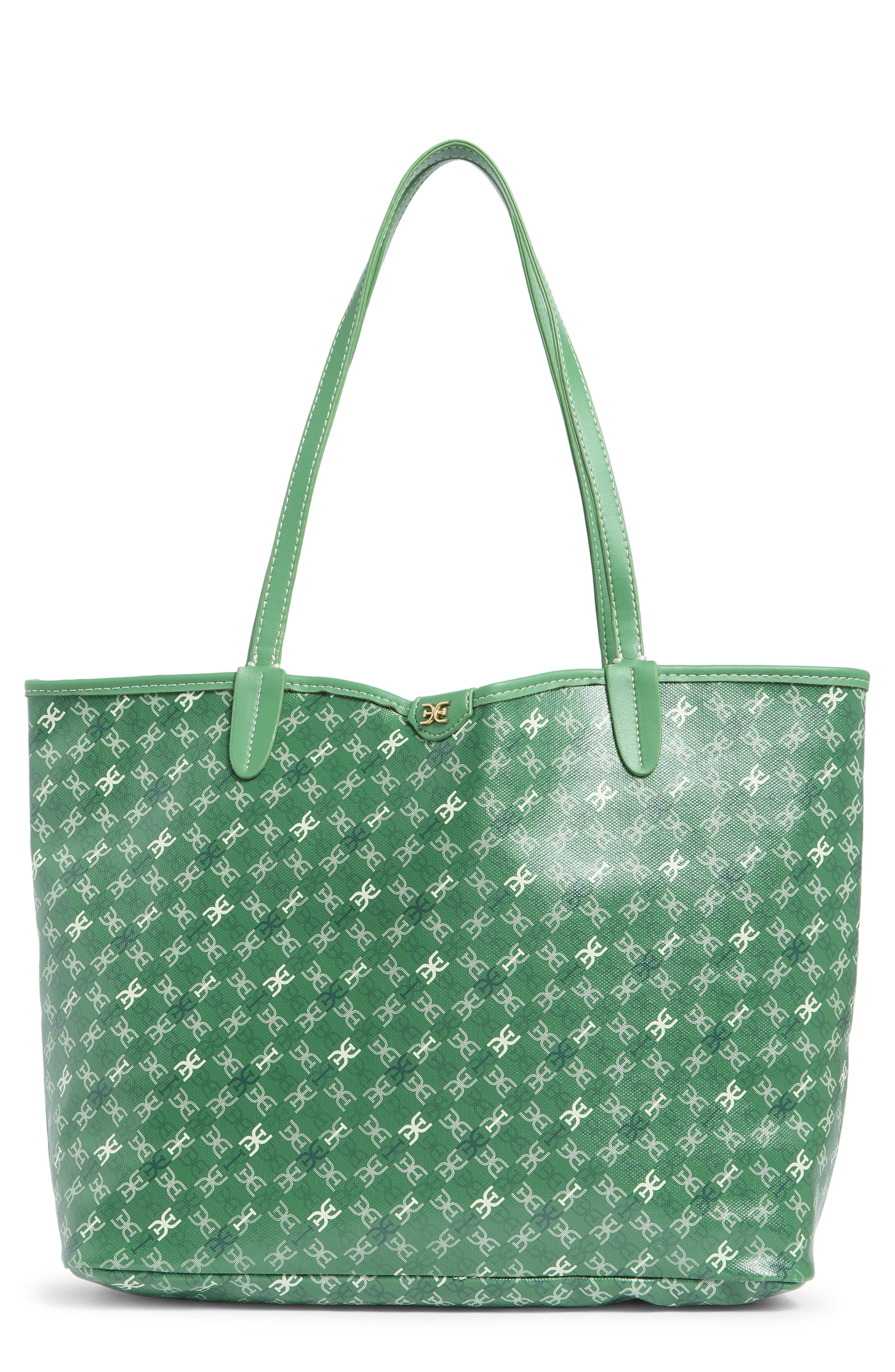 Sam Edelman Harper Monogram Medium Shopper Tote Bag, Main, color, 