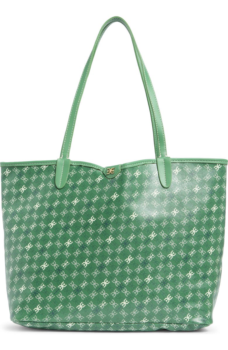 Sam Edelman Harper Monogram Medium Shopper Tote Bag, Main, color,