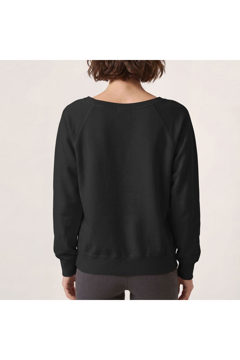 Juniors NASA Retro Shuttle Launch Sweatshirt, Alternate, color, Black