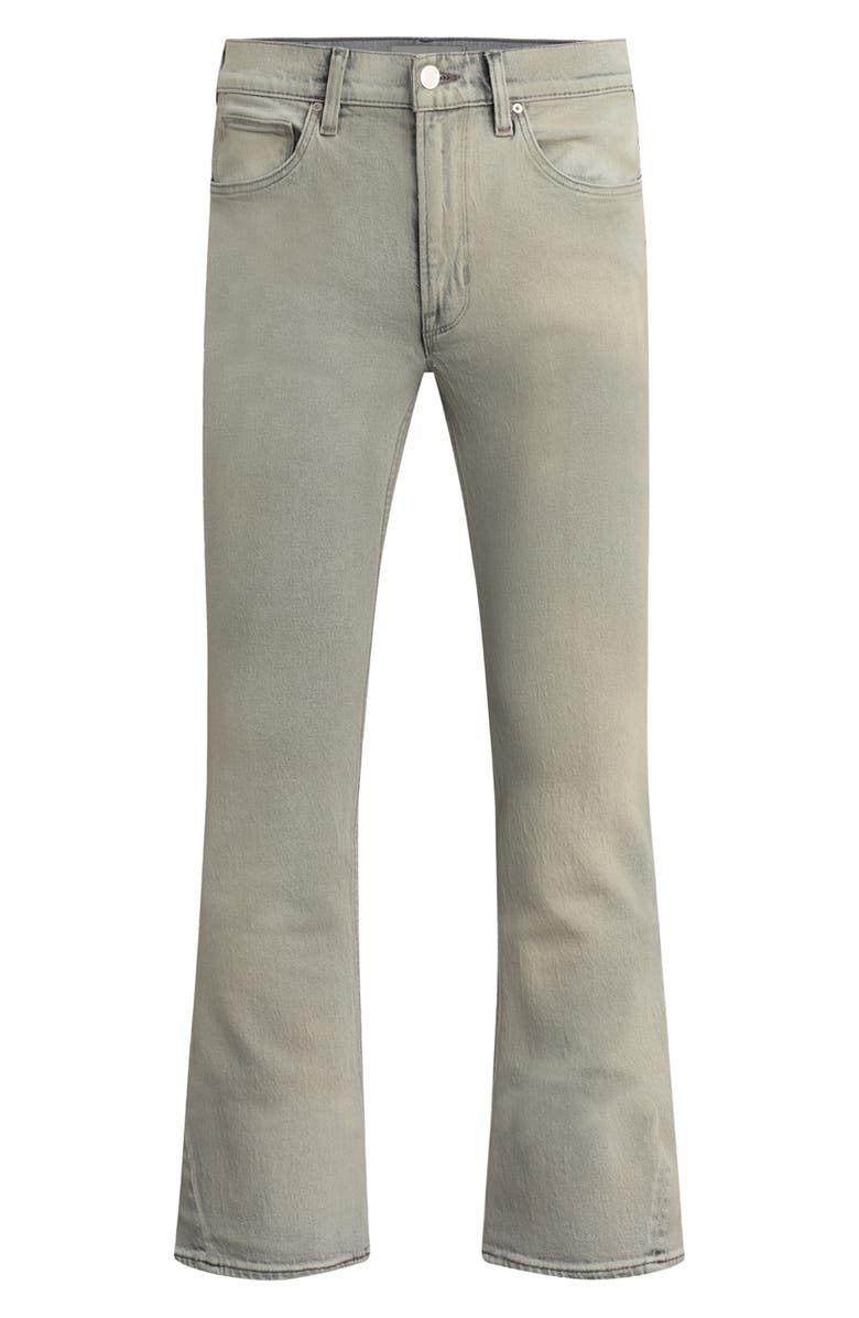 Hudson Jeans Walker Kick Flare Jeans, Alternate, color, Chalk Mist