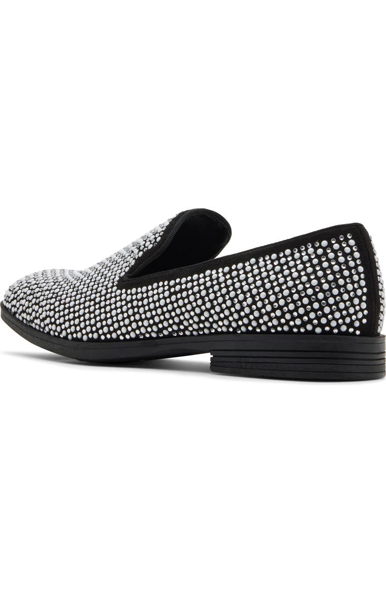 MADDEN Skylar Stud Venetian Loafer, Alternate, color, Black