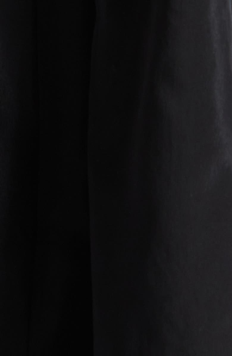 Simone Rocha Pressed Rosette Tilted Neck Dress, Alternate, color, Black/ Multi